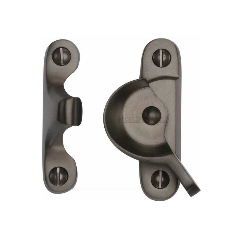 Picture of Heritage Brass Fitch Pattern Sash Fastener In Matt Bronze Finish - V2060-MB