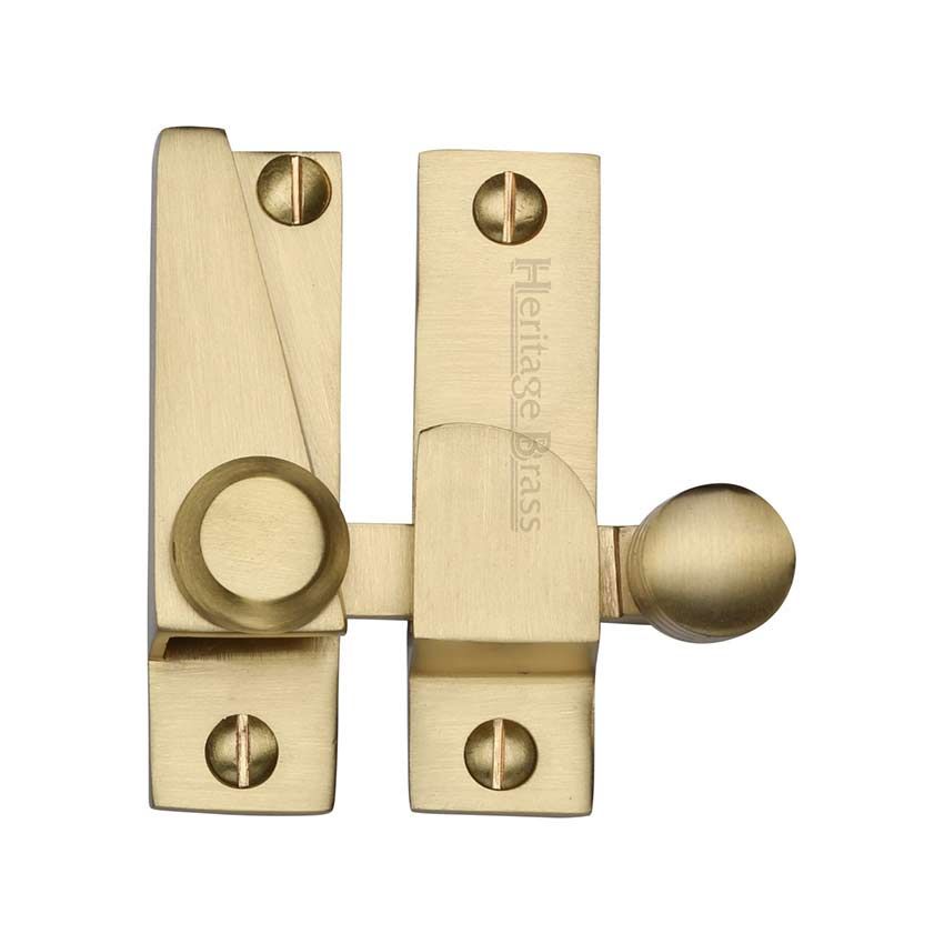 Picture of Heritage Brass Sash Fastener In Satin Brass Finish - V1105-SB