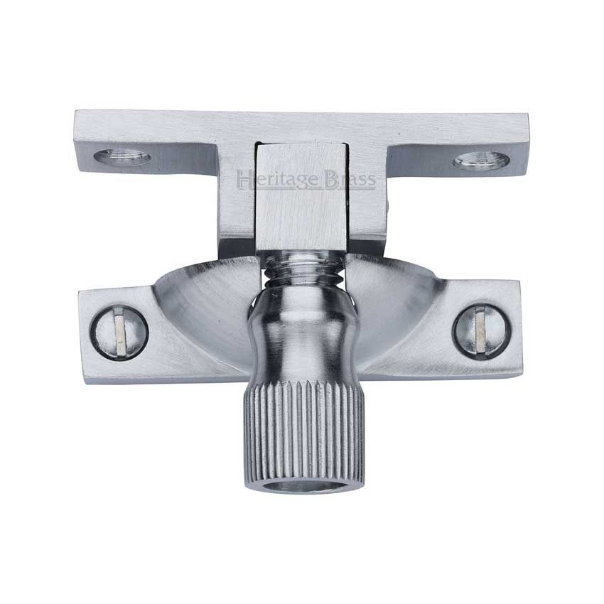 Picture of Heritage Brass Narrow Brighton Sash Fastener  In Satin Chrome - V2054-SC