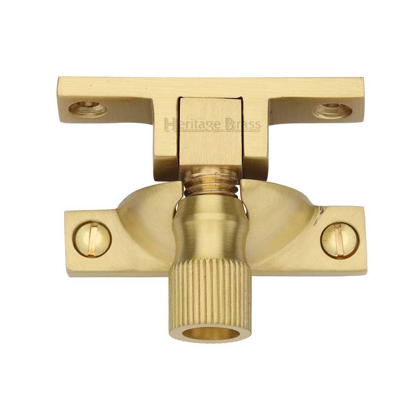 Picture of Heritage Brass Narrow Brighton Sash Fastener  In Satin Brass - V2054-SB