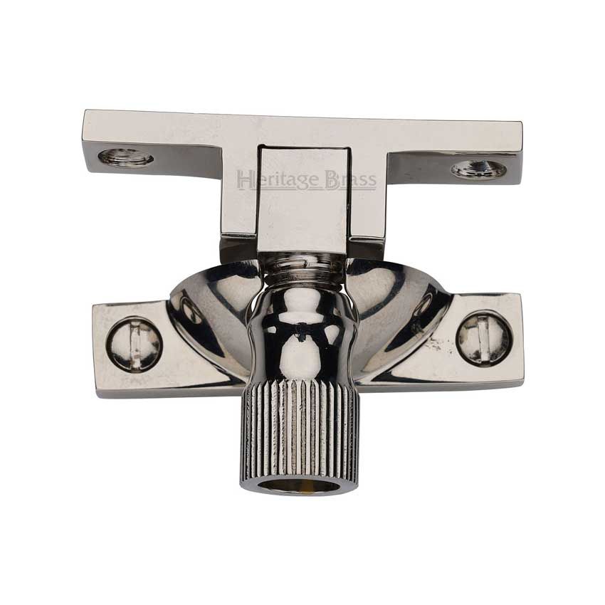 Picture of Heritage Brass Narrow Brighton Sash Fastener  In Polished Nickel - V2054-PNF