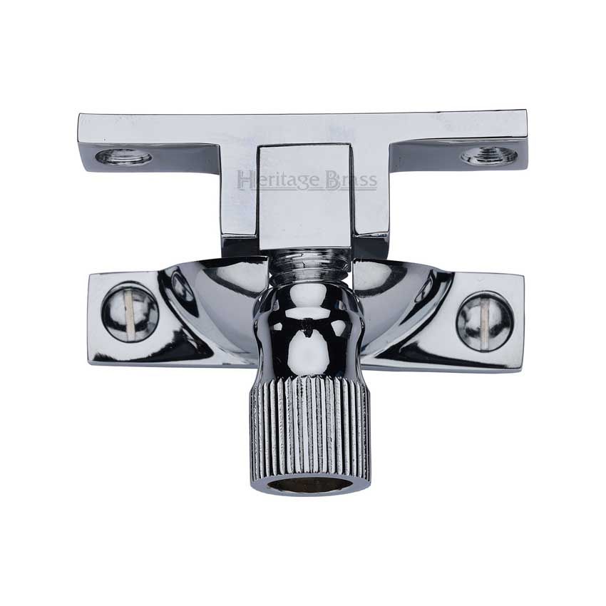 Picture of Heritage Brass Narrow Brighton Sash Fastener  In Polished Chrome - V2054-PC