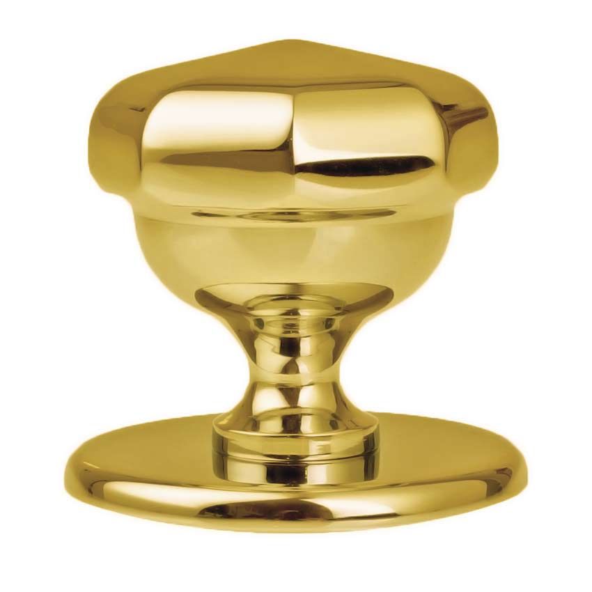 Picture of Octagonal 2 Centre Door Knob - M219PVD