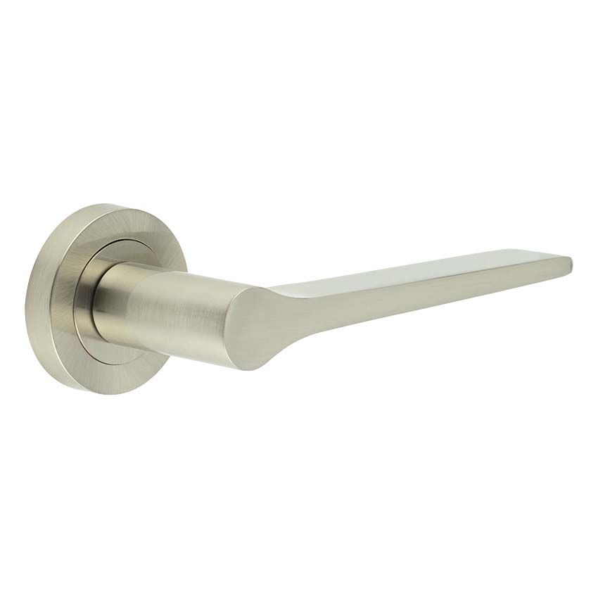 Picture of Geo Door Handle in Satin Nickel - JV851SN