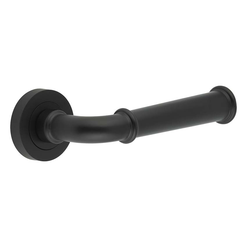 Picture of Classic Door Handle in Matt Black- JV847MB