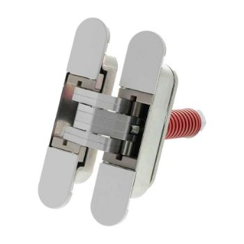 Picture of AGB Eclipse 3.2 Heavy Duty Self Closing Concealed Hinge In White - AGBH32SHDWH