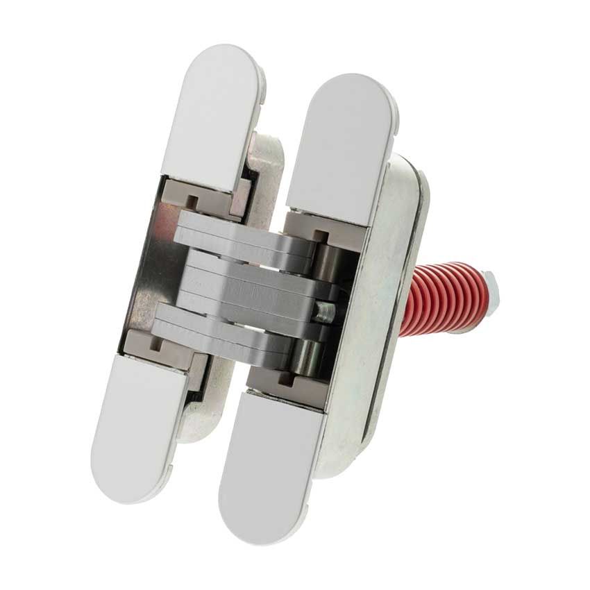 Picture of AGB Eclipse 3.2 Heavy Duty Self Closing Concealed Hinge In Satin Chrome - AGBH32SHDSC