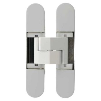 Picture of AGB Eclipse Fire Rated Adjustable Concealed Hinge In White - AGBH32WH