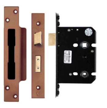 Quality Bathroom Door Lock in PVD Bronze - ZUKB76PVDBZ