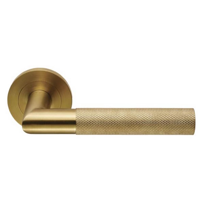 Picture of Steelworx Crown Knurled Door Handle - SWL1169SPVD