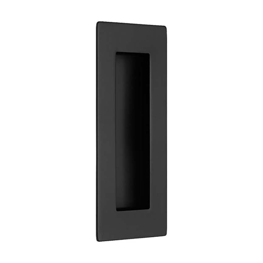 Picture of Matte Black Rectangular Flush Pull - X88120MB