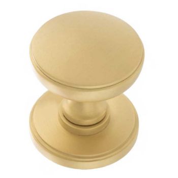 Picture of Edison Satin Brass Domed Mortice Knob - MH400DMKSB