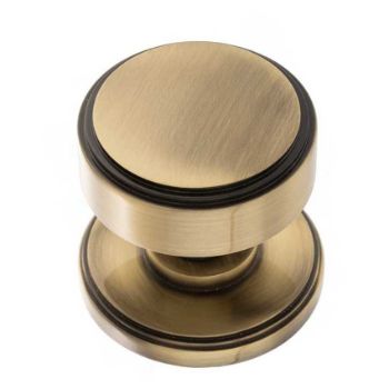 Picture of Boulton Antique Brass Stepped Mortice Knob - MH350SMKAB