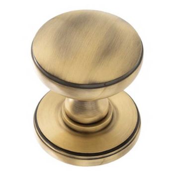 Picture of Edison Antique Brass Domed Mortice Knob - MH400DMKAB