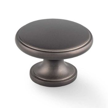 Picture of Cambridge Round Cupboard Knob In Dark Bronze - AW849-38-DBZ