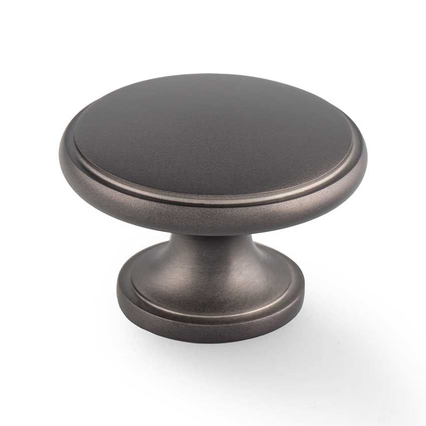 Picture of Cambridge Round Cupboard Knob In Dark Bronze - AW849-38-DBZ