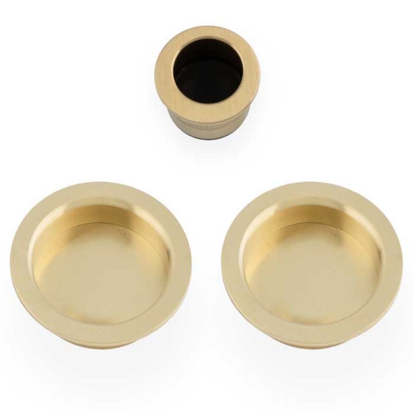 Picture of Sliding Door Pull Kit In Satin Brass Pvd - AW994SBPVD