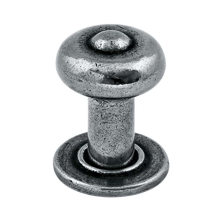 Picture of Bromley pewter small cabinet knob - FD282