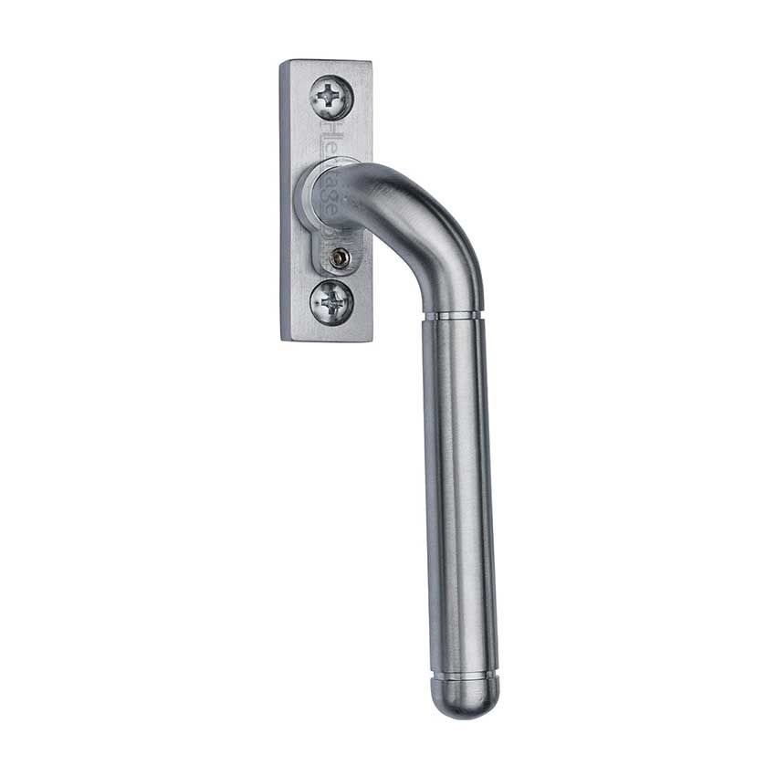 Picture of Heritage Brass Lockable Espagnolette Right Handed In Satin Chrome Finish - V1006L RH-SC