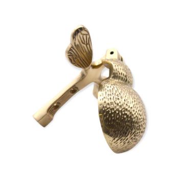 Picture of Bumble Bee Door Knocker In Polished Brass - SB4111PB