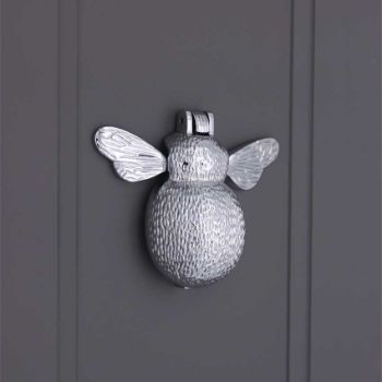 Picture of Bumble Bee Door Knocker In Polished Chrome - SB4111PC