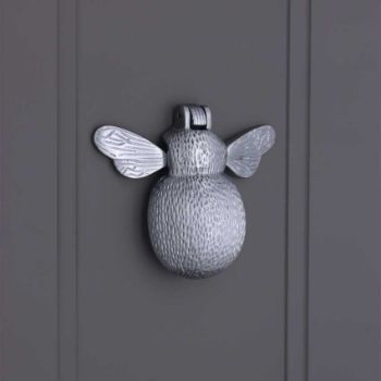 Picture of Bumble Bee Door Knocker In Satin Chrome - SB4111SC