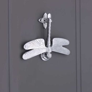 Picture of Dragonfly Door Knocker In Polished Chrome - SB4108PC