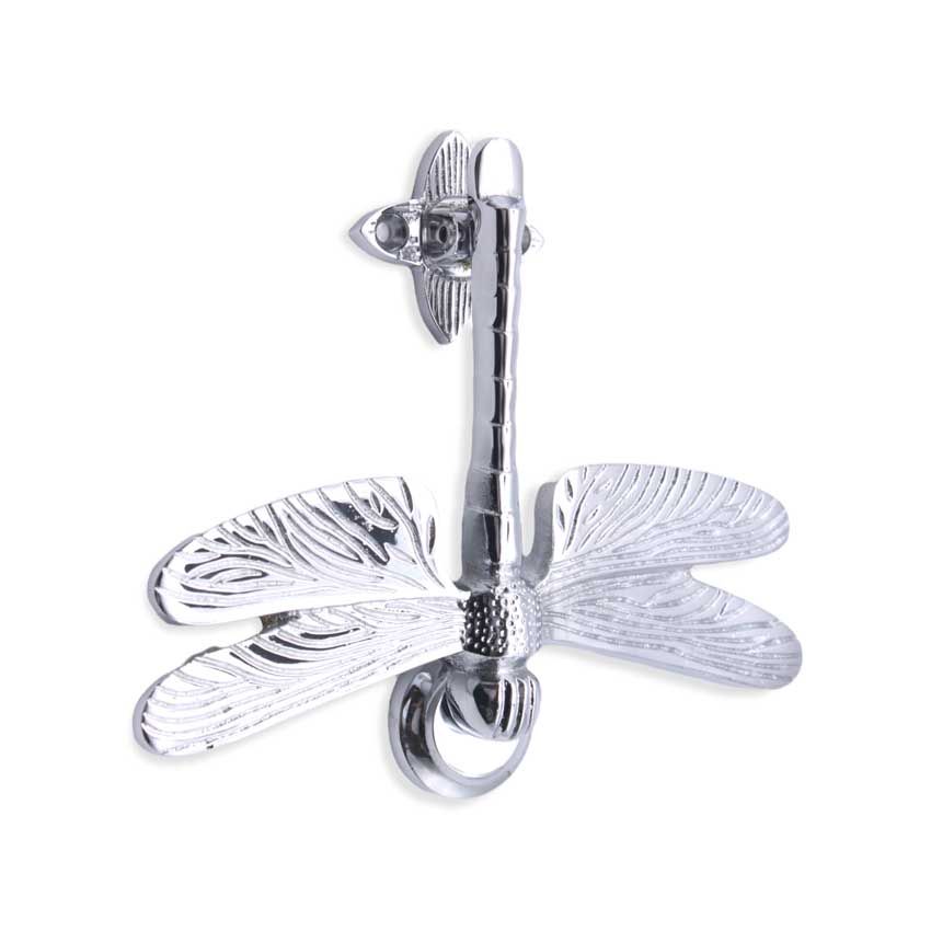 Picture of Dragonfly Door Knocker In Polished Chrome - SB4108PC