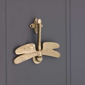 Picture of Dragonfly Door Knocker In Satin Brass - SB4108SB