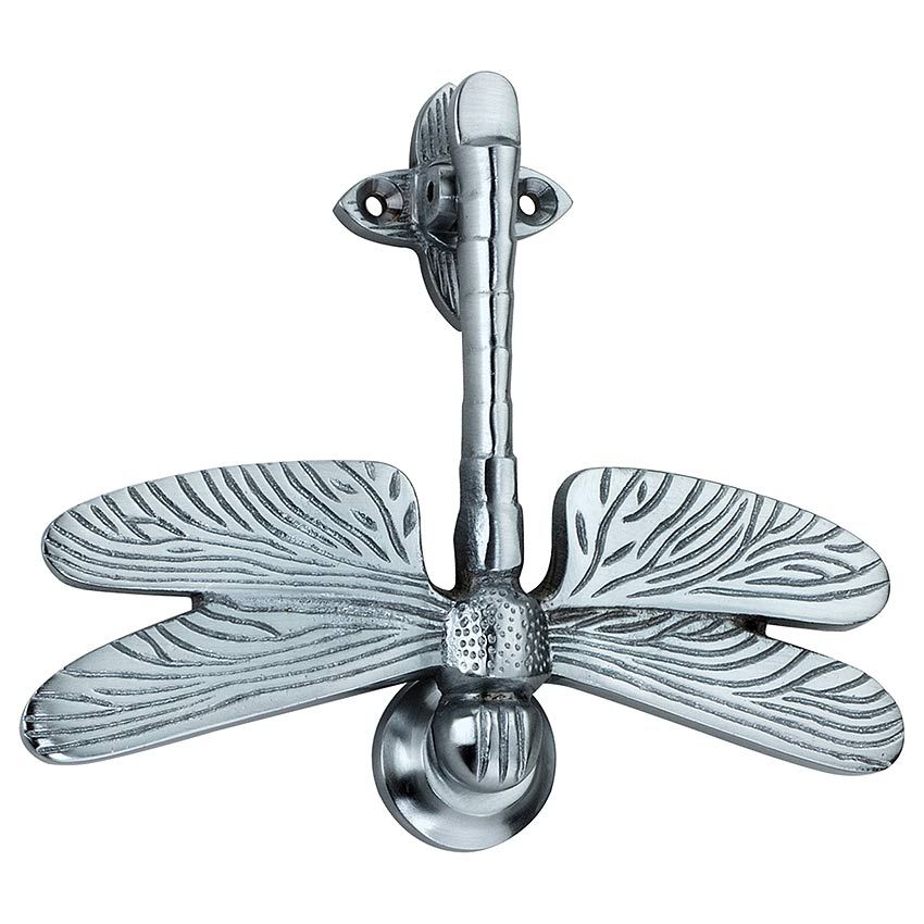 Picture of Dragonfly Door Knocker In Satin Chrome - SB4108SC