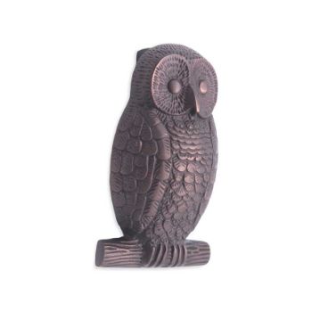 Picture of Owl Door Knocker In Aged Bronze - SB4109ABZ