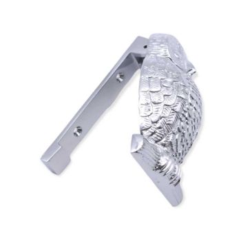 Picture of Owl Door Knocker In Polished Chrome - SB4109PC