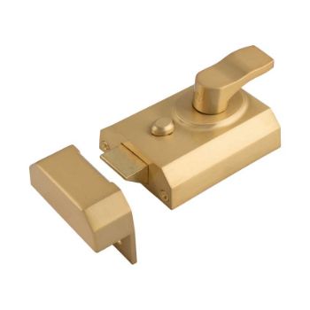 Picture of Rim Cylinder Night Latch In Satin Brass - RCN8260SB