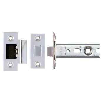 Heavy sprung quality tubular latch In Polished Stainless Steel