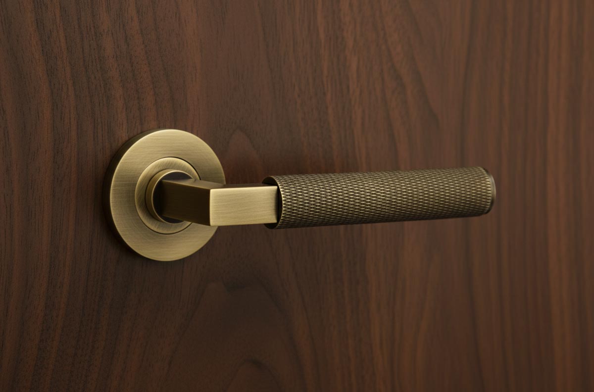 Category Door Handles on a Rose